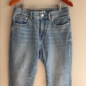 Madewell 90s Straight Size 29 Classic Blue Denim Jeans